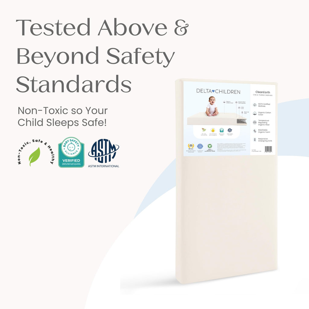 Organic Crib and Toddler Mattress Y653514