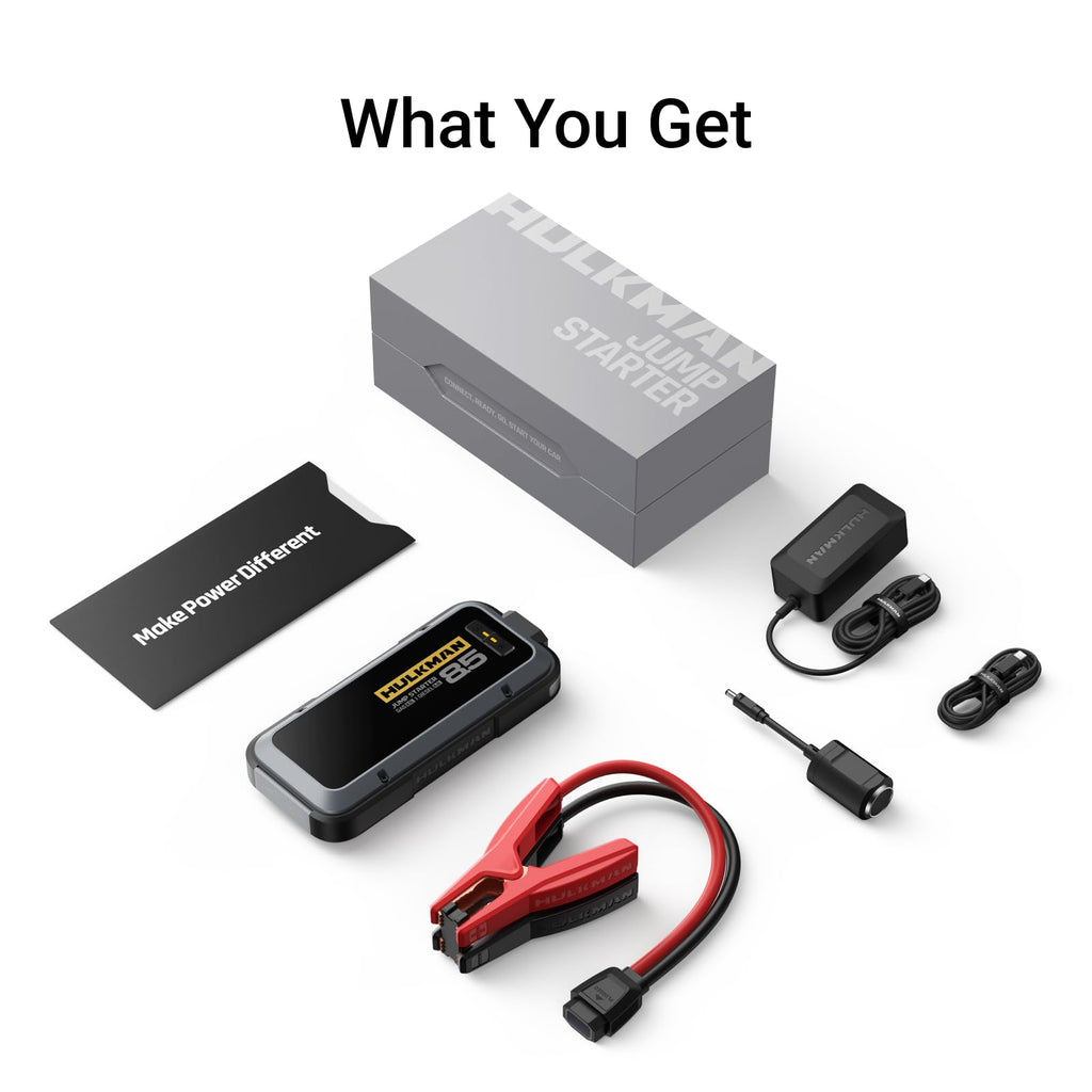 2000A Portable Jump Starter with LED Display N9838