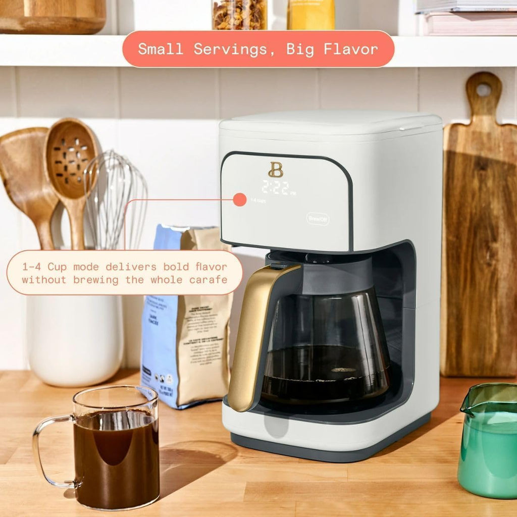 12-Cup Programmable Coffee Maker with Glass Carafe W3654