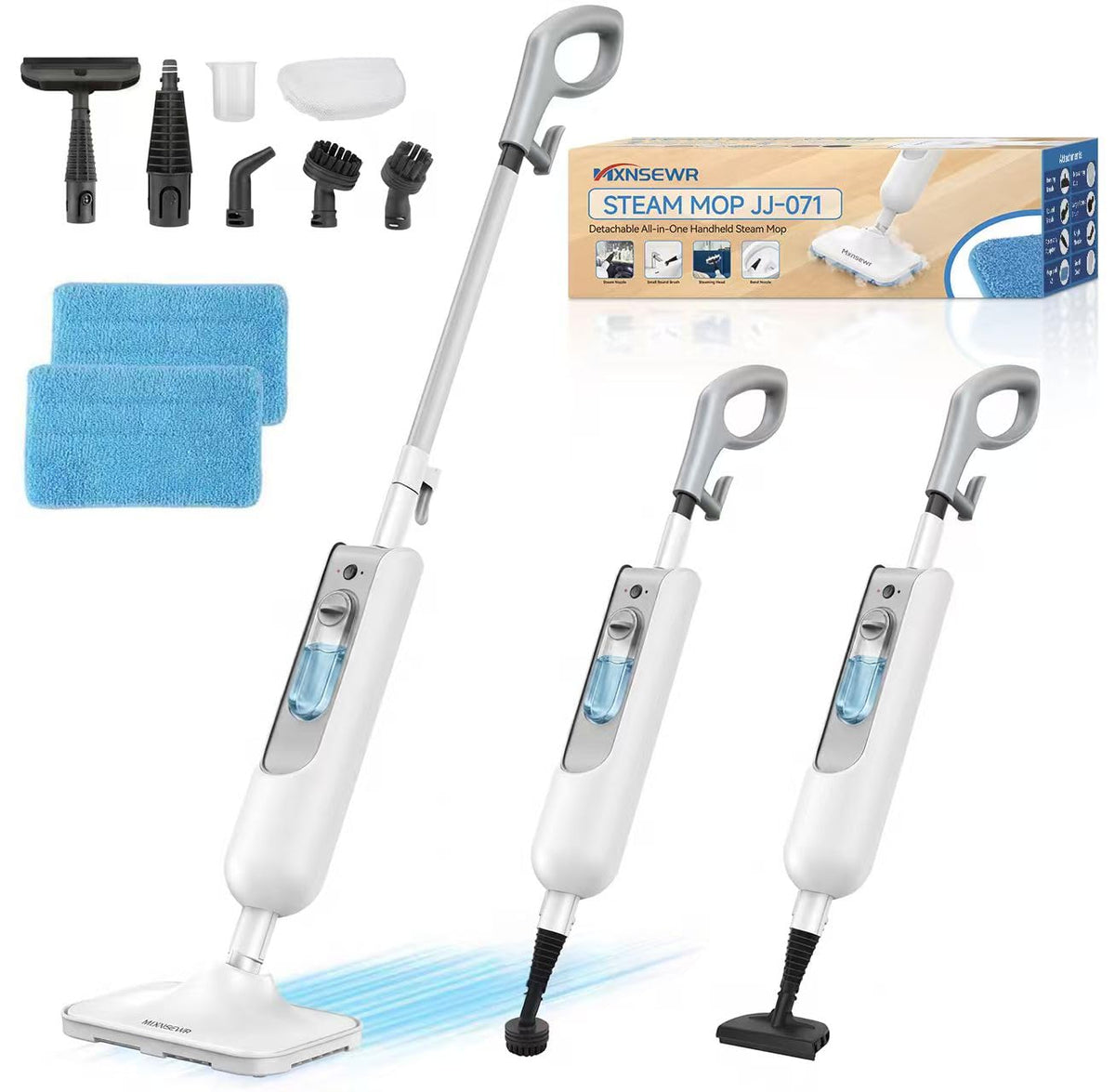 Multi-Functional Steam Mop with 2 Steam Level K75450