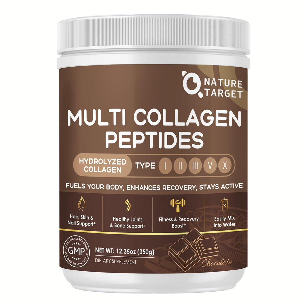 Multi Collagen Peptides Powder Chocolate Flavor 35 Servings Z231655