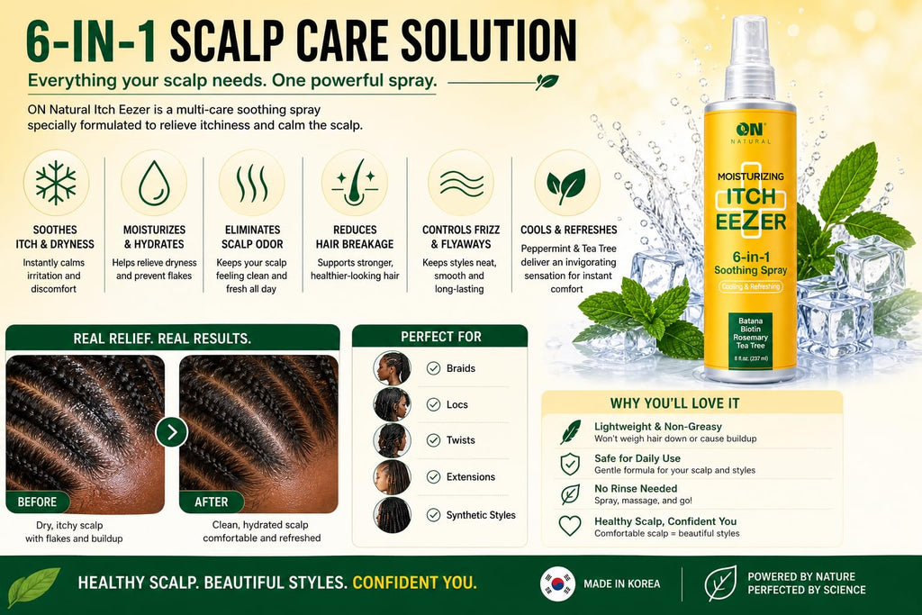 Moisturizing Soothing Spray with Batana, Biotin, Rosemary & Tea Tree 8 oz D977391