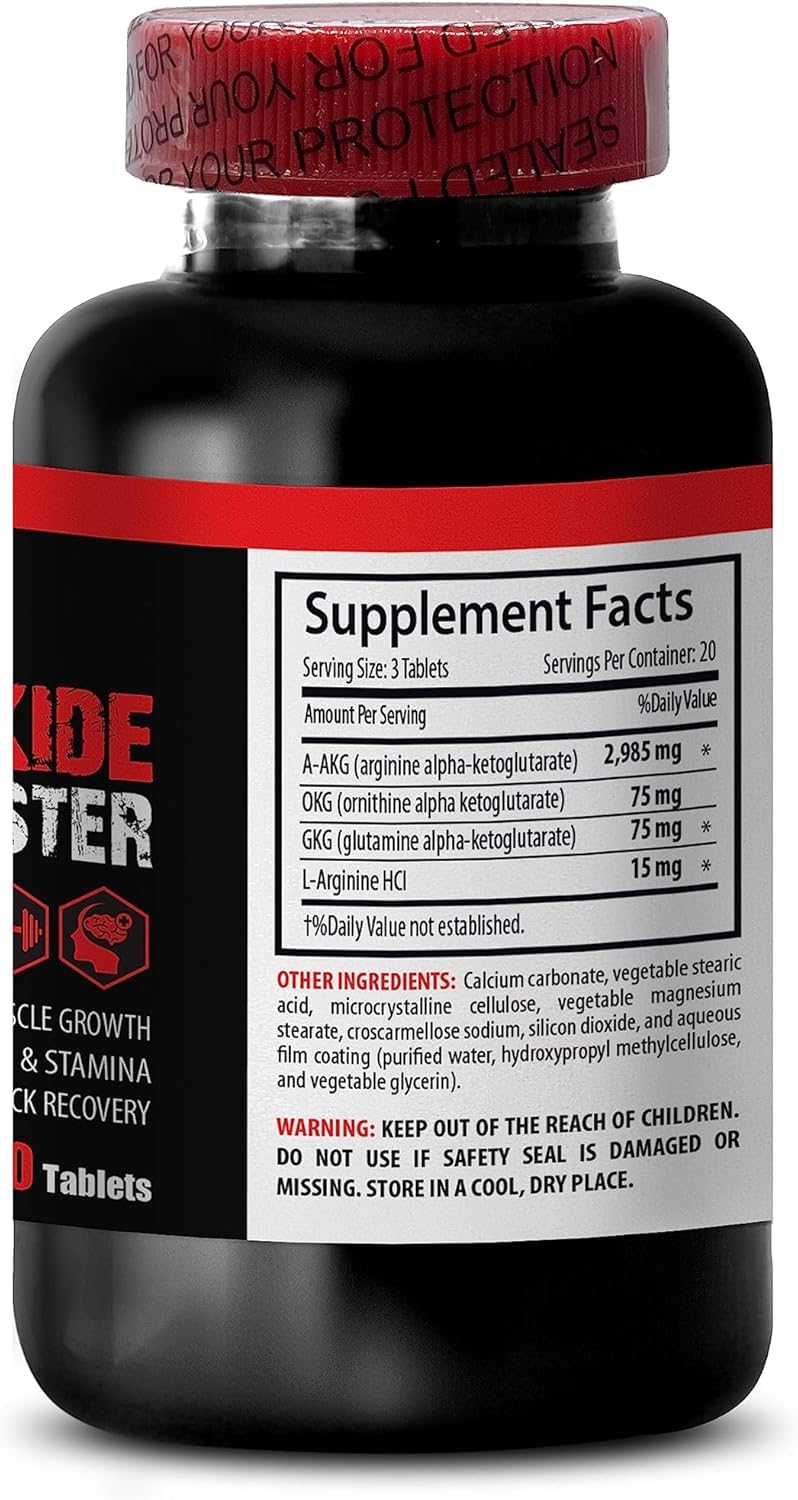 Nitric Oxide Supplement Pills F3916