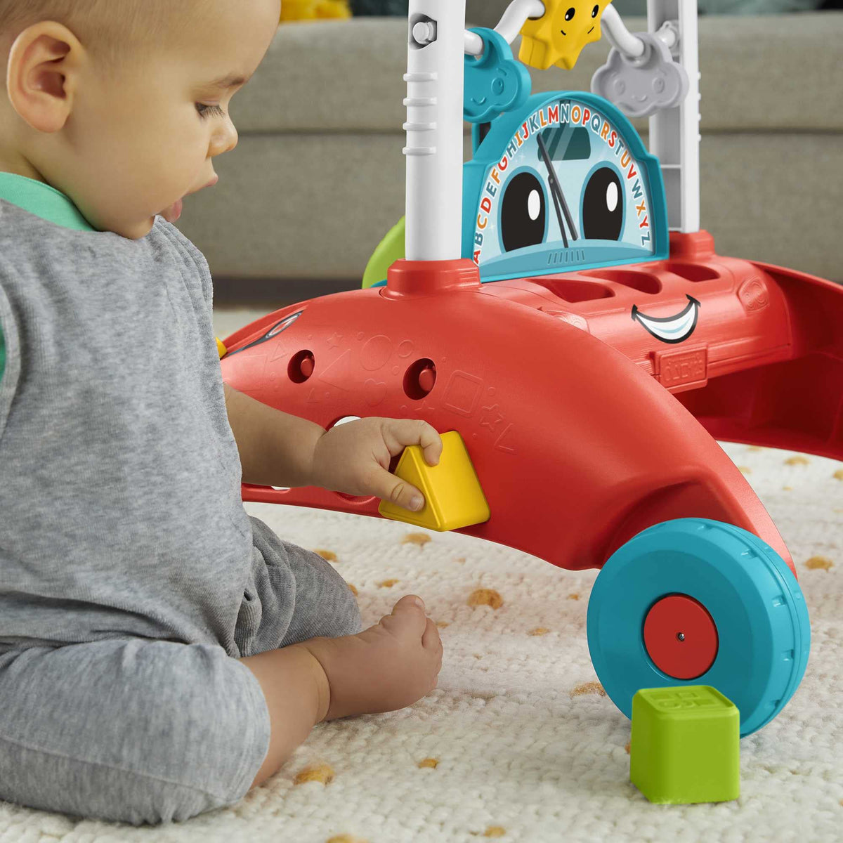 2-Sided Steady Speed Baby Walker with Learning Songs and Sounds B63276