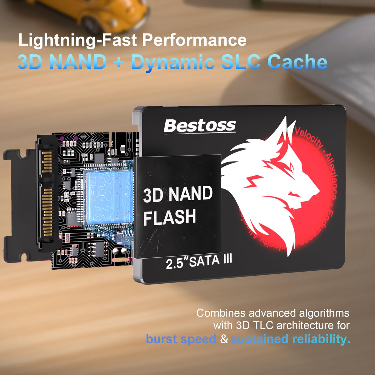 128GB 2.5" SATA III Internal SSD U72055