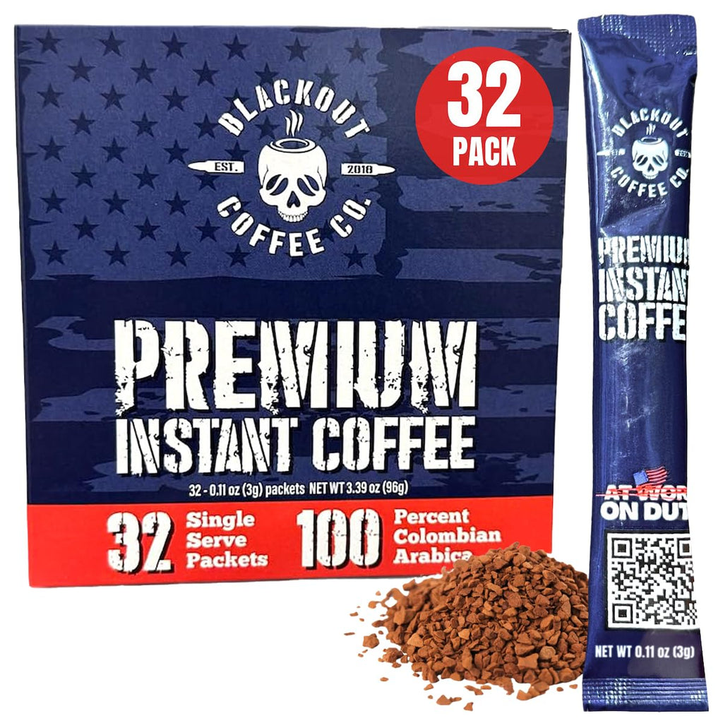 Colombian Arabica Instant Coffee Medium Roast 32 Count D224