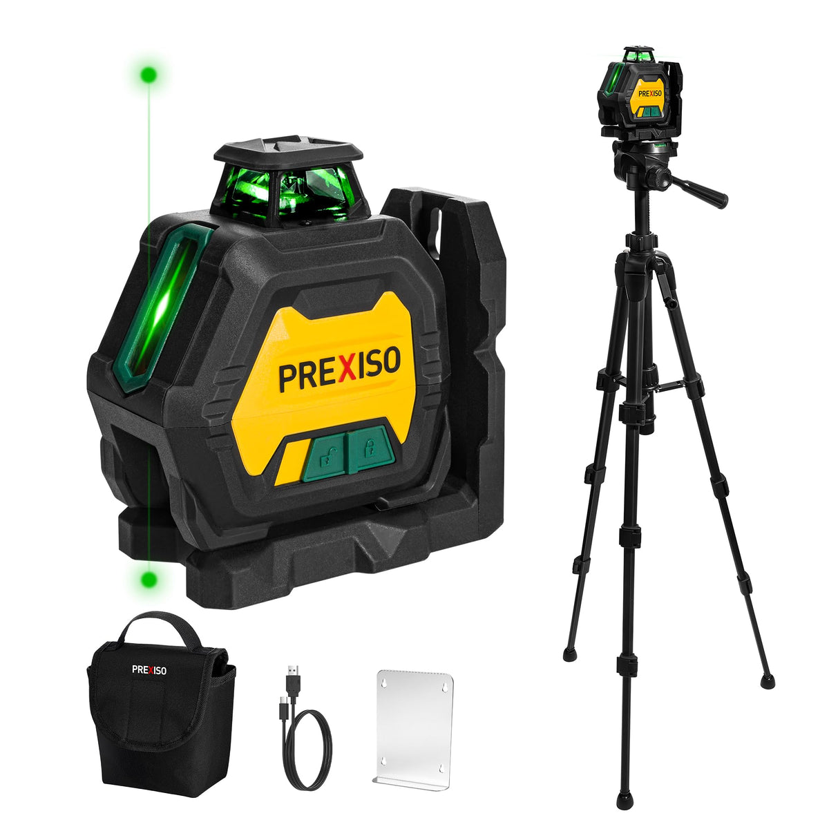 360 Laser Level with Tripod & 2 Plumb Dots R894