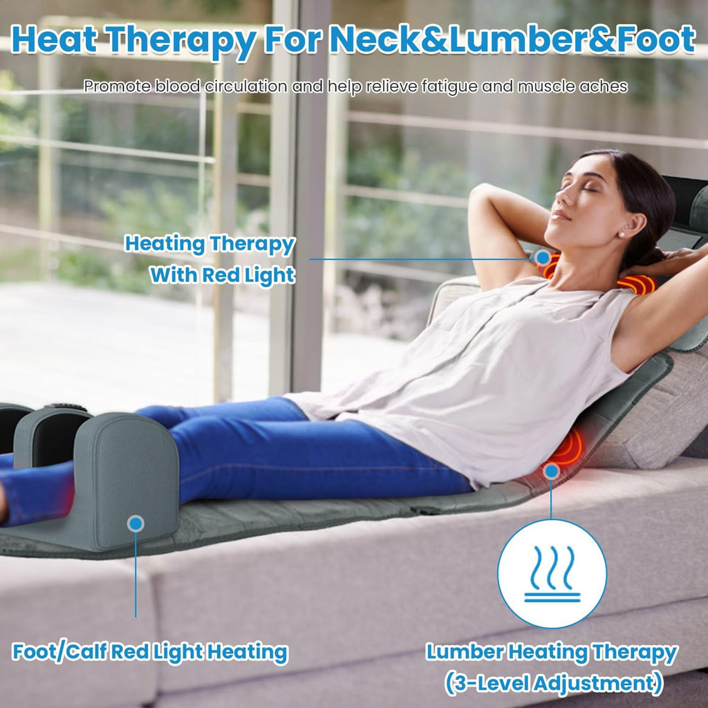 Full Body Massage Mat with Heat X7840