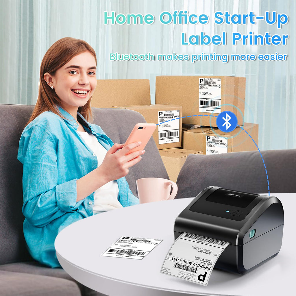 Bluetooth Shipping Label Printer L7862
