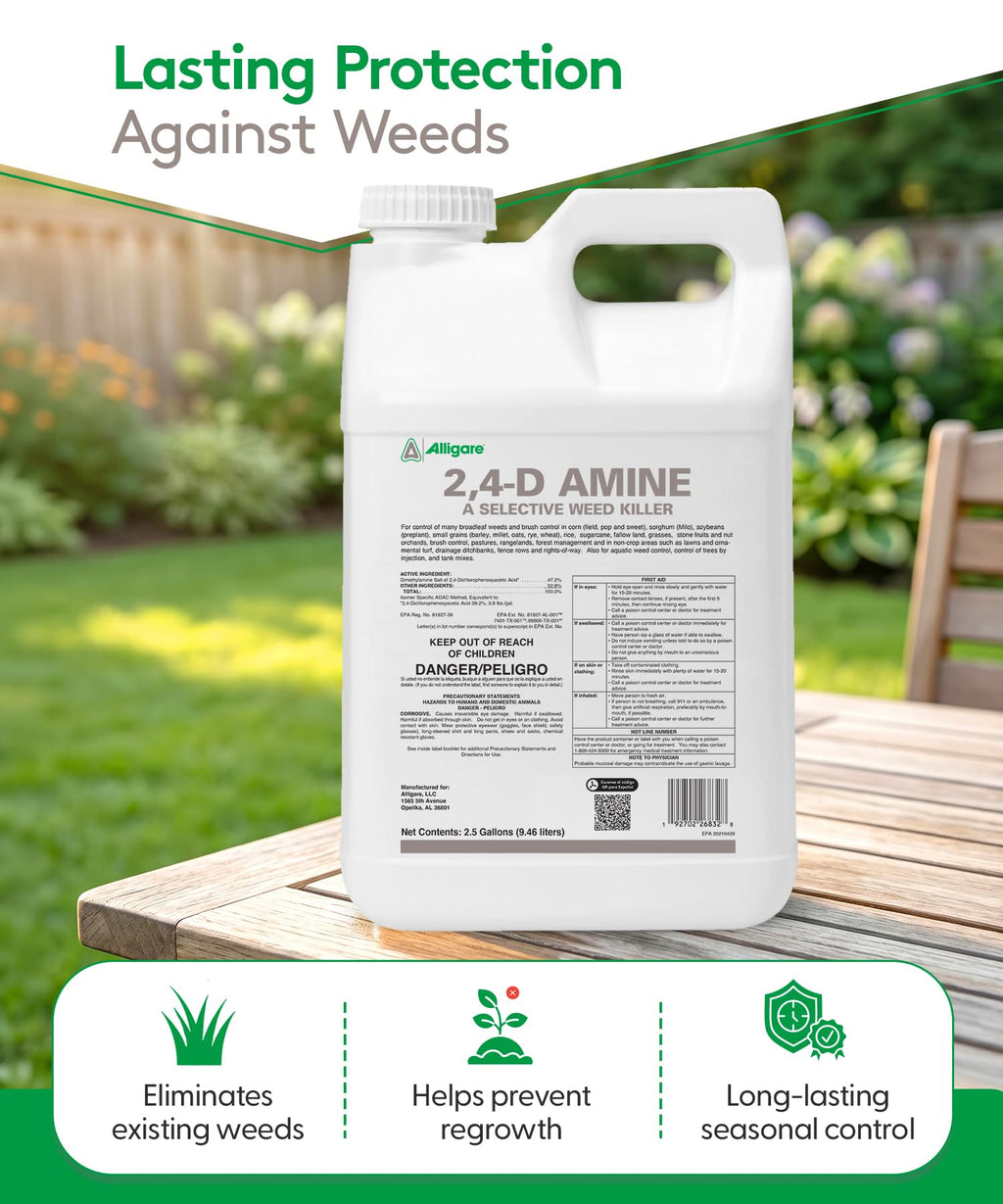 2,4-D Amine Weed Killer Concentrate 2.5 Gallons U77758