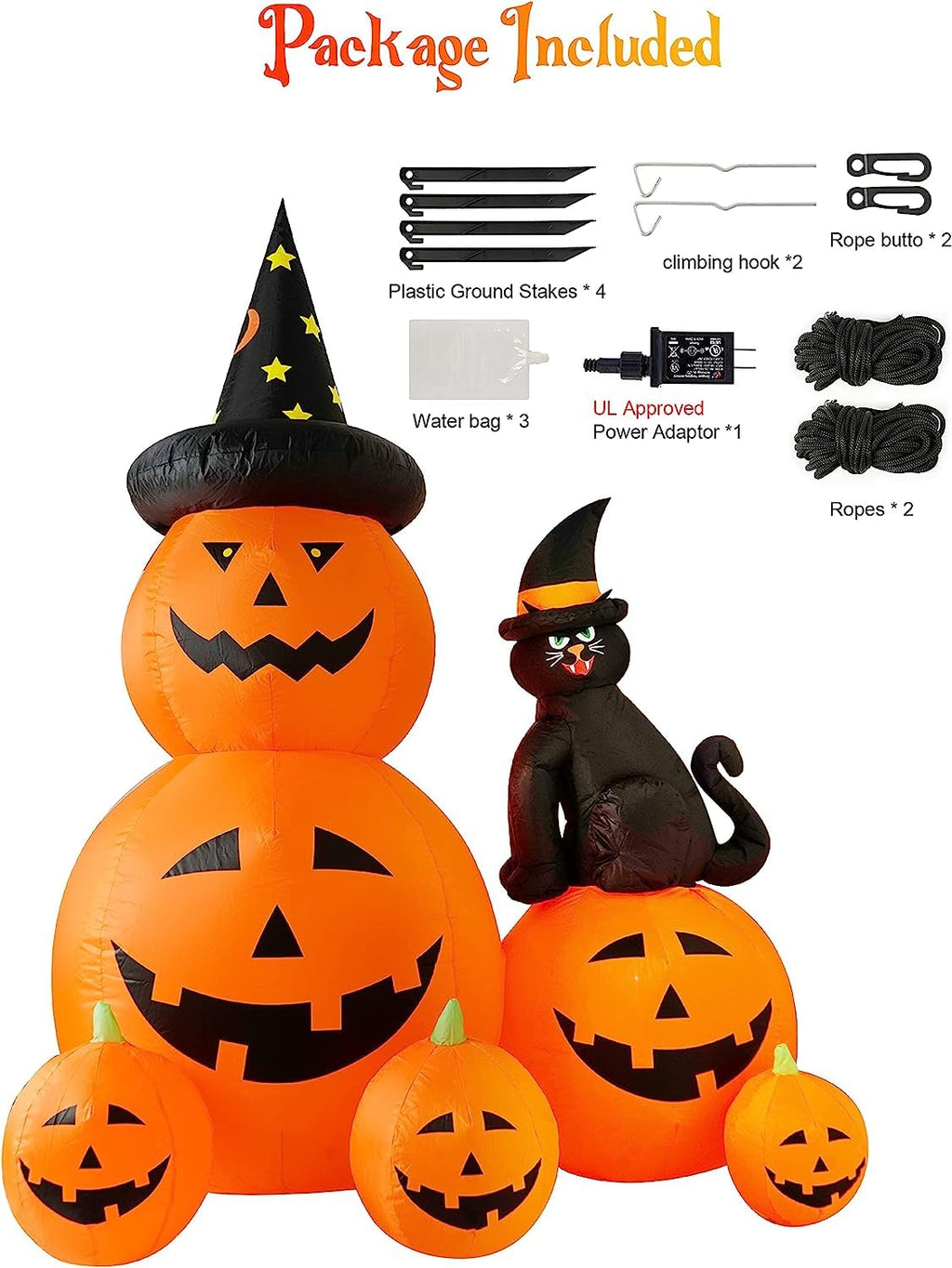 6 FT Halloween Inflatable Outdoor Decor E615967