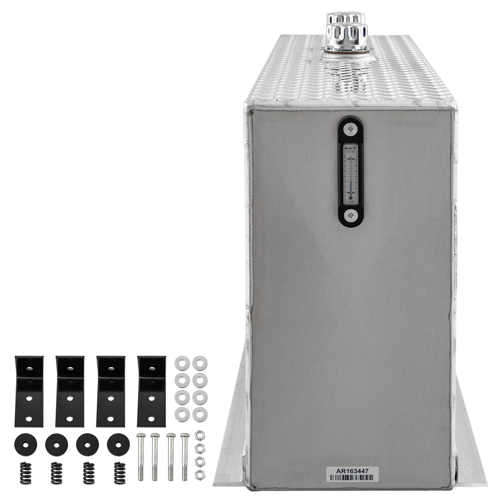 50 Gallon Upright Aluminum Hydraulic Reservoir Tank W97393