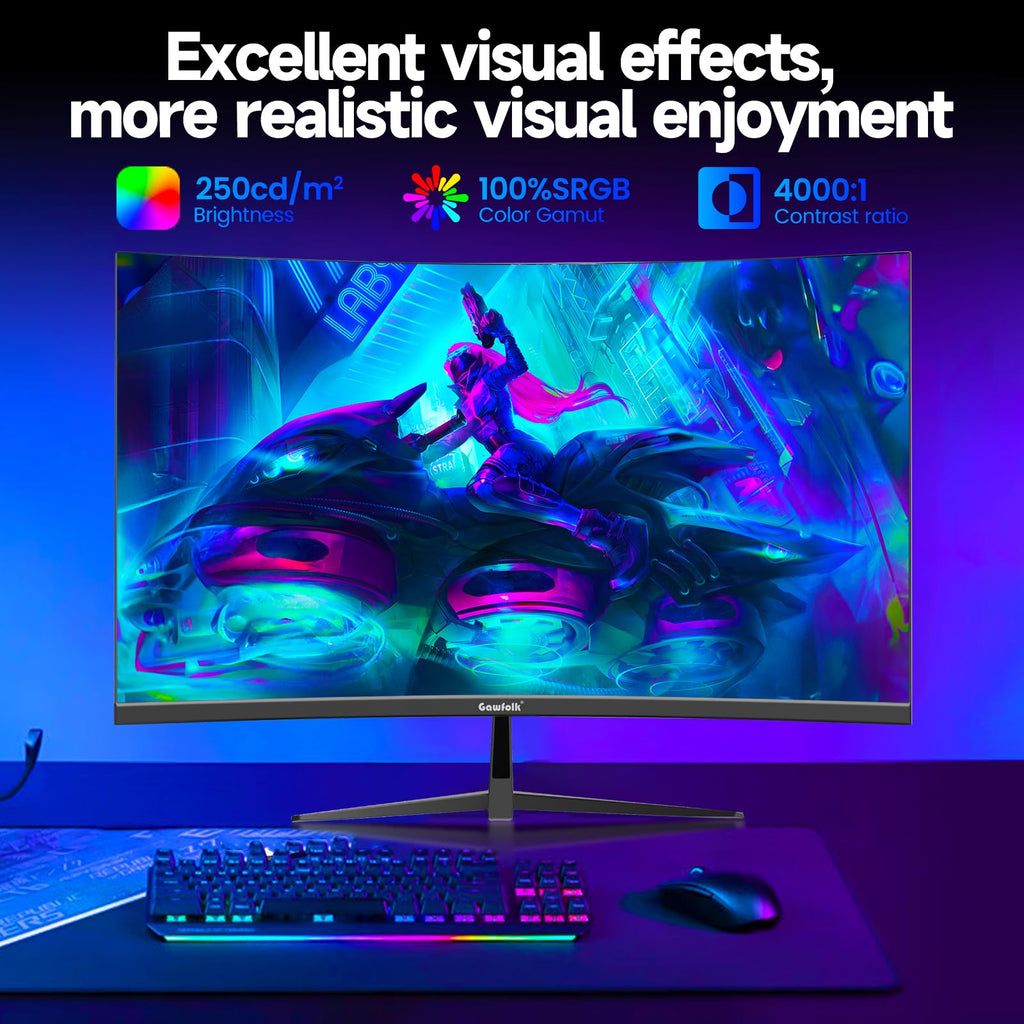 32 inch Curved Gaming Monitor 165HZ A6619
