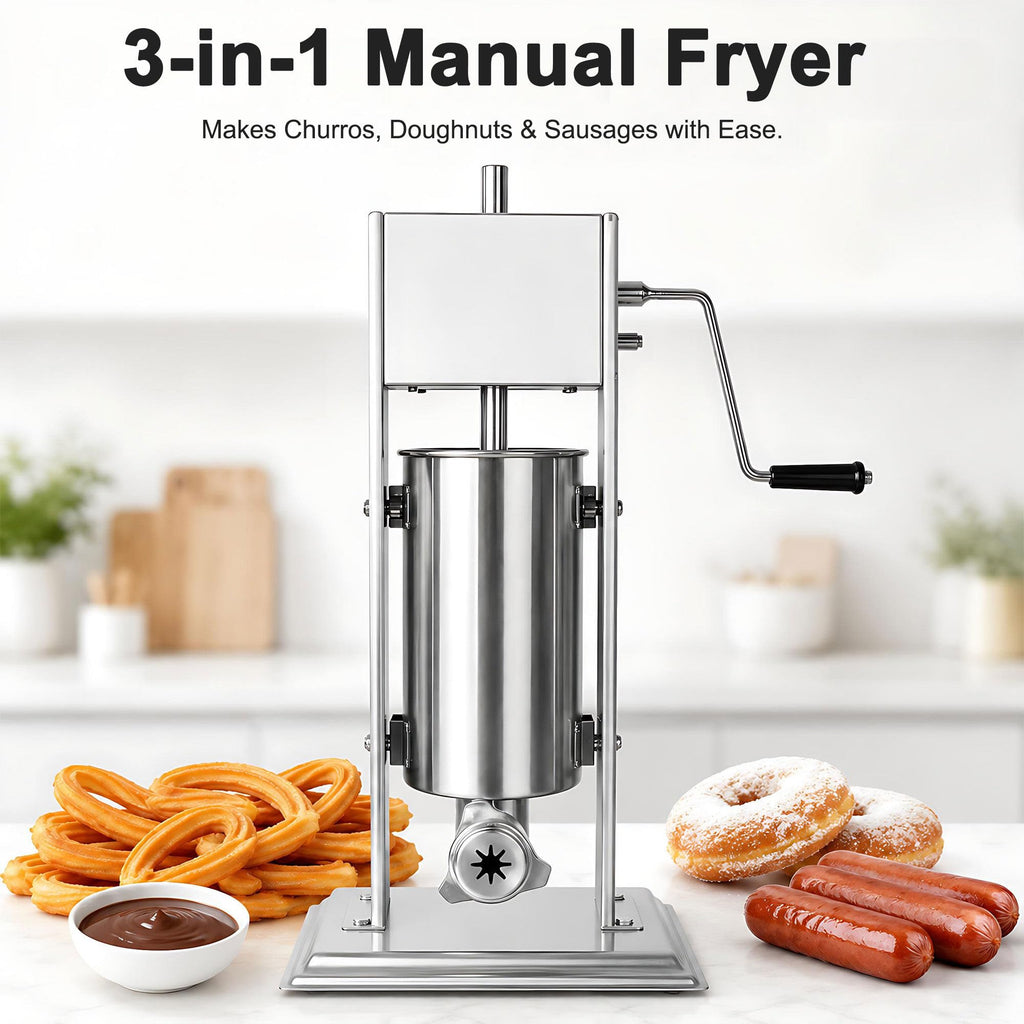 Sausage Stuffer and Churro Machine Combo L795