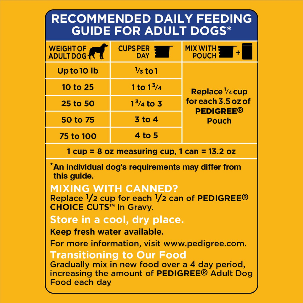 Adult Dry Dog Food Roasted Chicken Rice & Vegetable Flavor Kibble 16 lb. Bag A8840