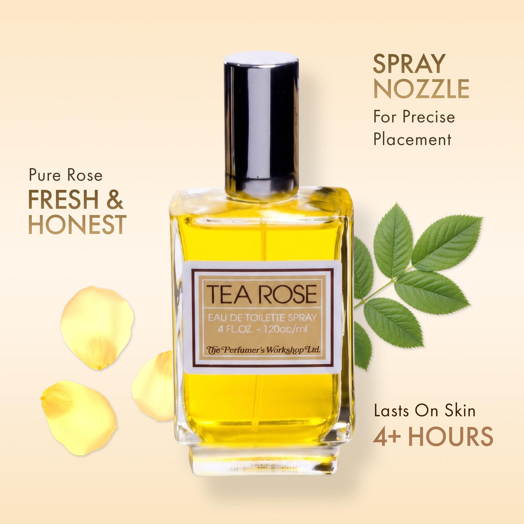 Tea Rose Eau de Toilette Spray 4 fl. oz. Q306