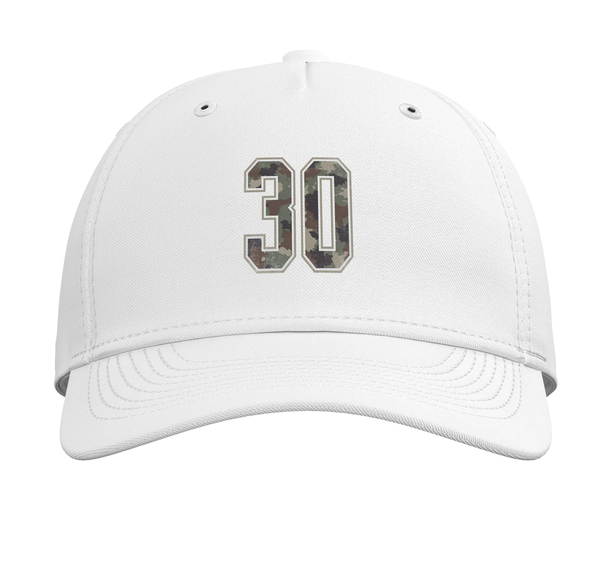 Camouflage Number 30 Adjustable Baseball Hat M405636