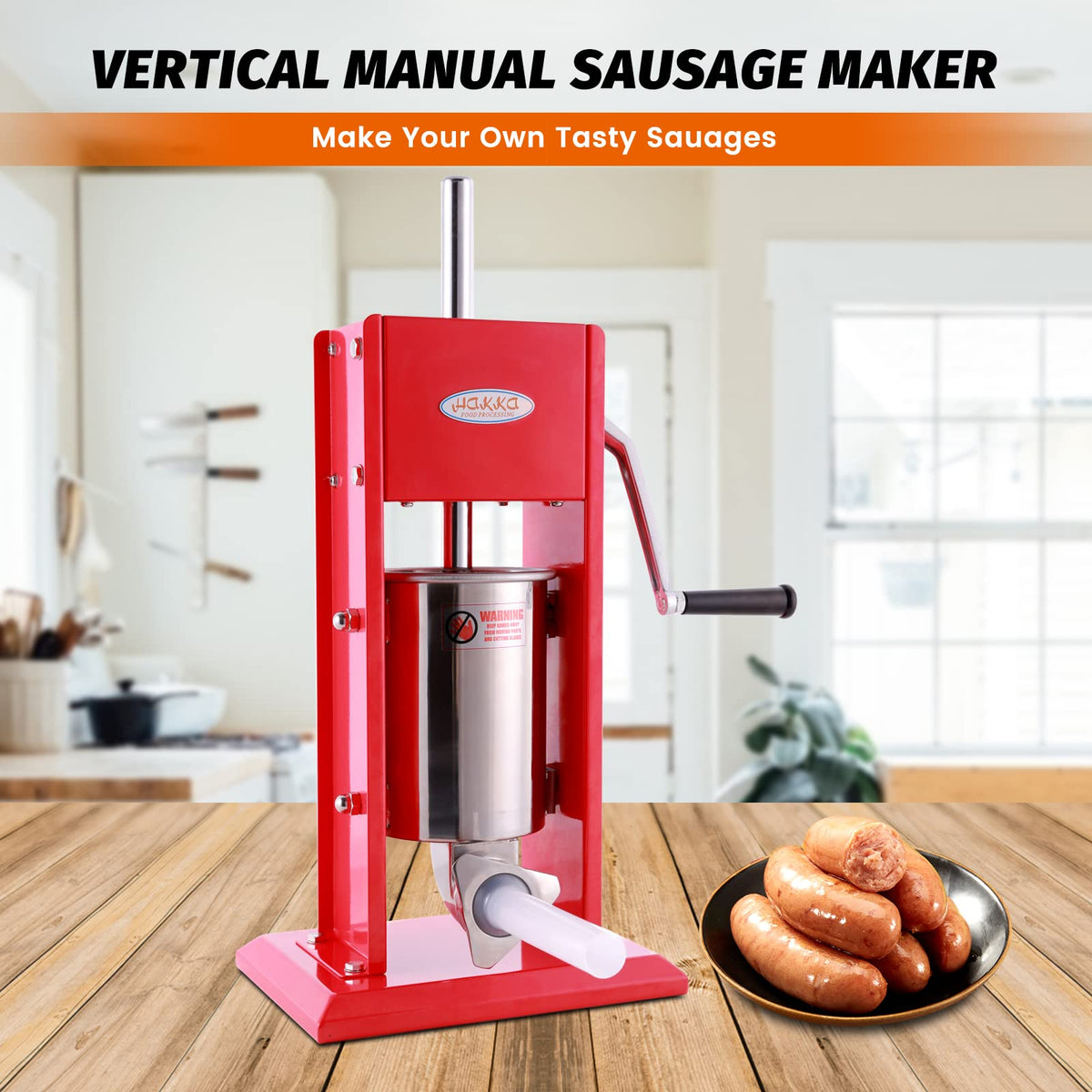 Stainless Steel Vertical Sausage Stuffer Y110