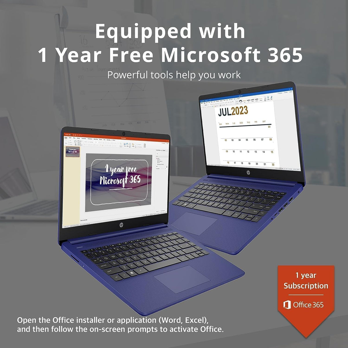 14" Ultral Light Thin Laptop, Quad-Core Intel Celeron, 16GB RAM, 564GB, Windows 11 S, Royal Blue I27503