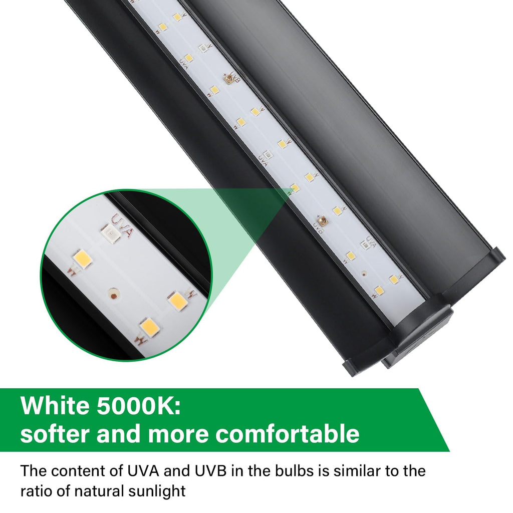 10W UVB Reptile Light Fixture 12 Inch G181