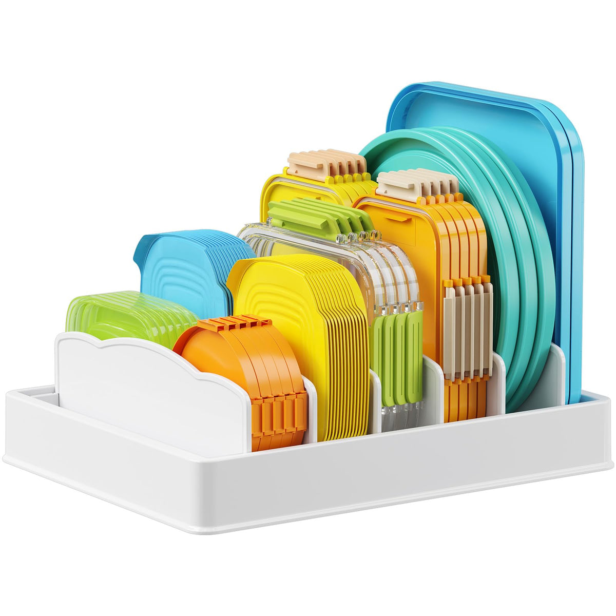 Kitchen Cabinet Organizer with 7 Sections Y63499