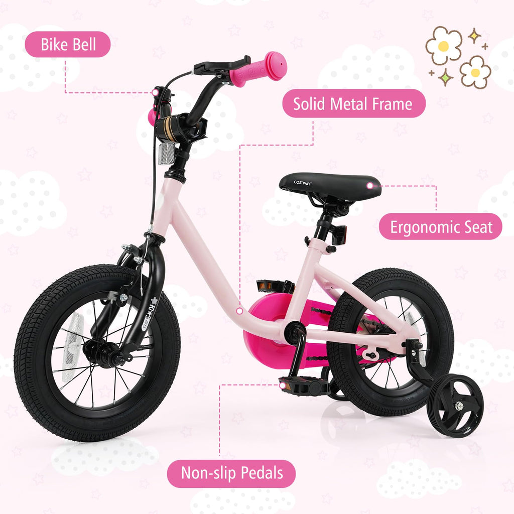 12 14 16 Inch Kids Bike with Training Wheels L579631