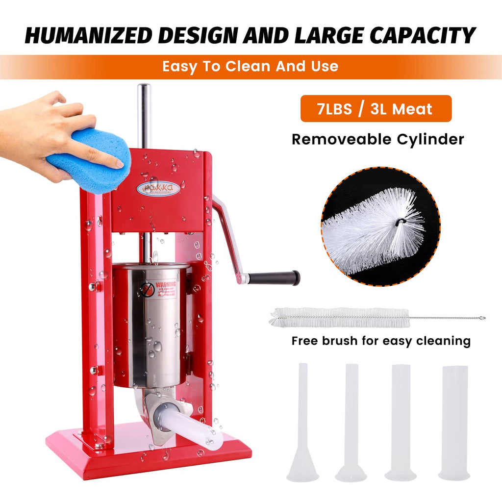 Stainless Steel Vertical Sausage Stuffer Y110