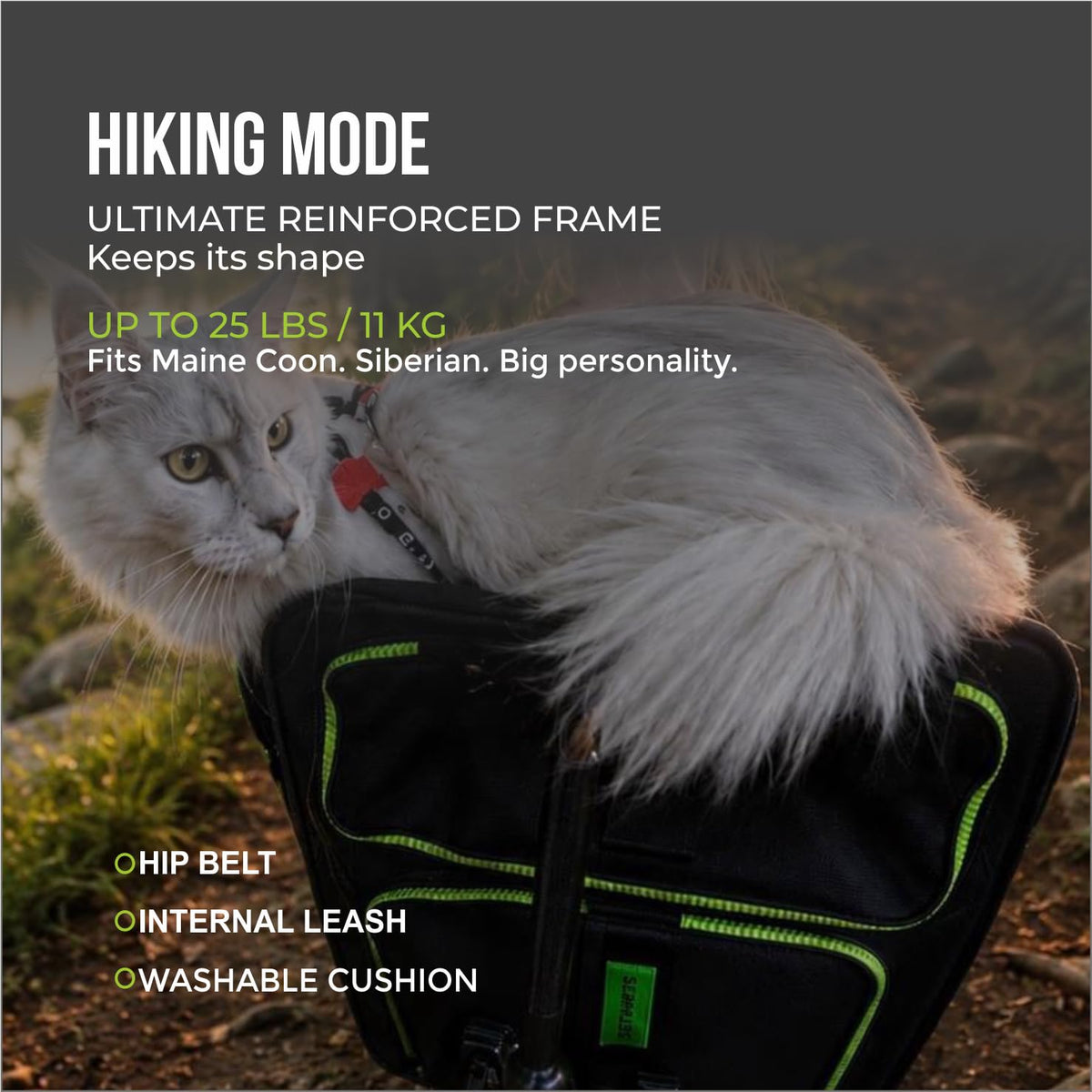 Expandable Cat Carrier Backpack I8968