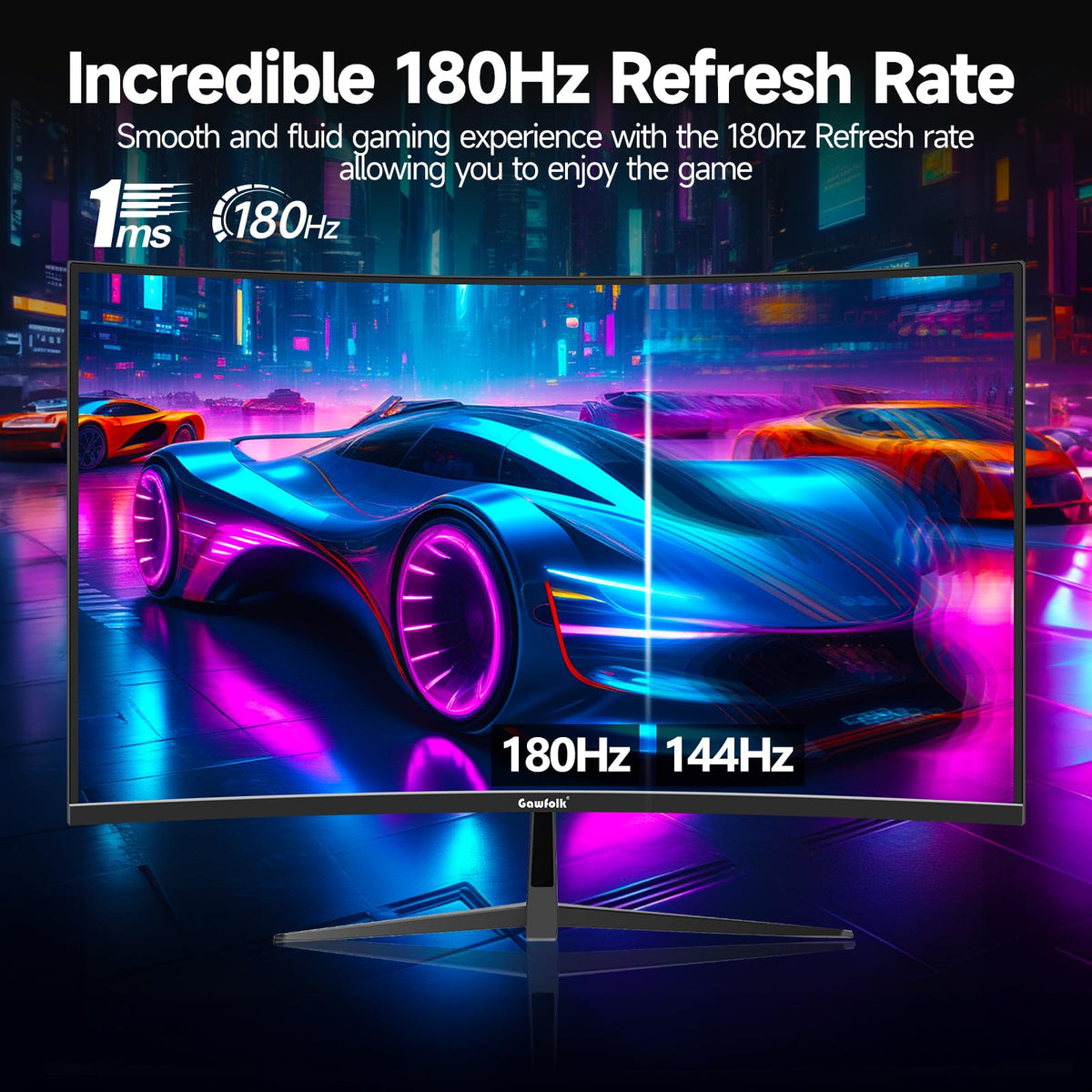 32 inch Curved Gaming Monitor 165HZ A6619