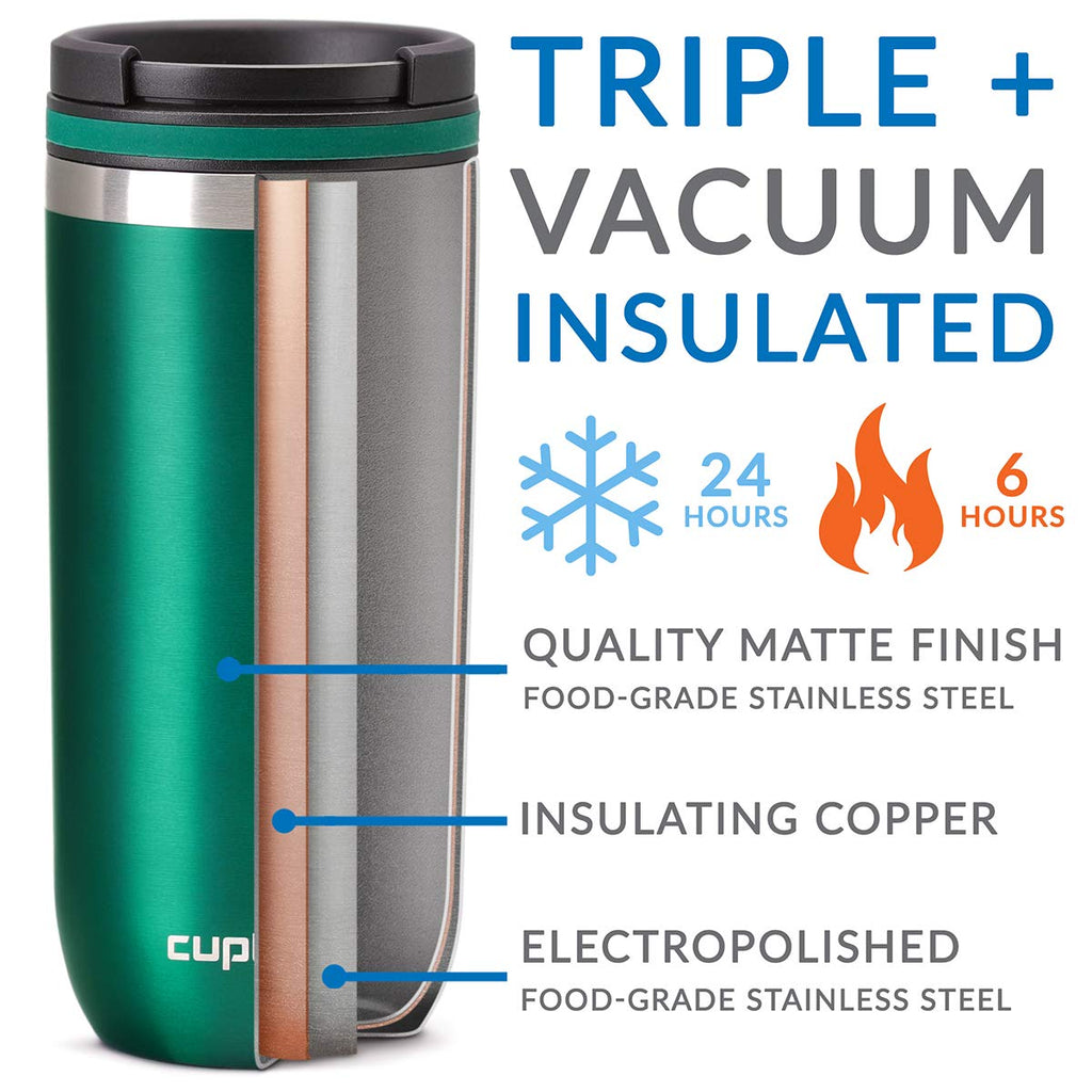 16 oz Stainless Steel Travel Mug W750