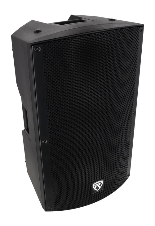 15" 2000W Powered DJ PA Speaker Pair with Stands E3364