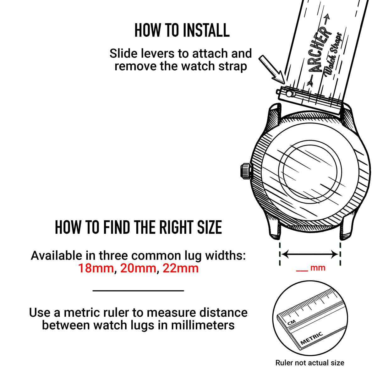 Nylon Quick Release Watch Band J57056