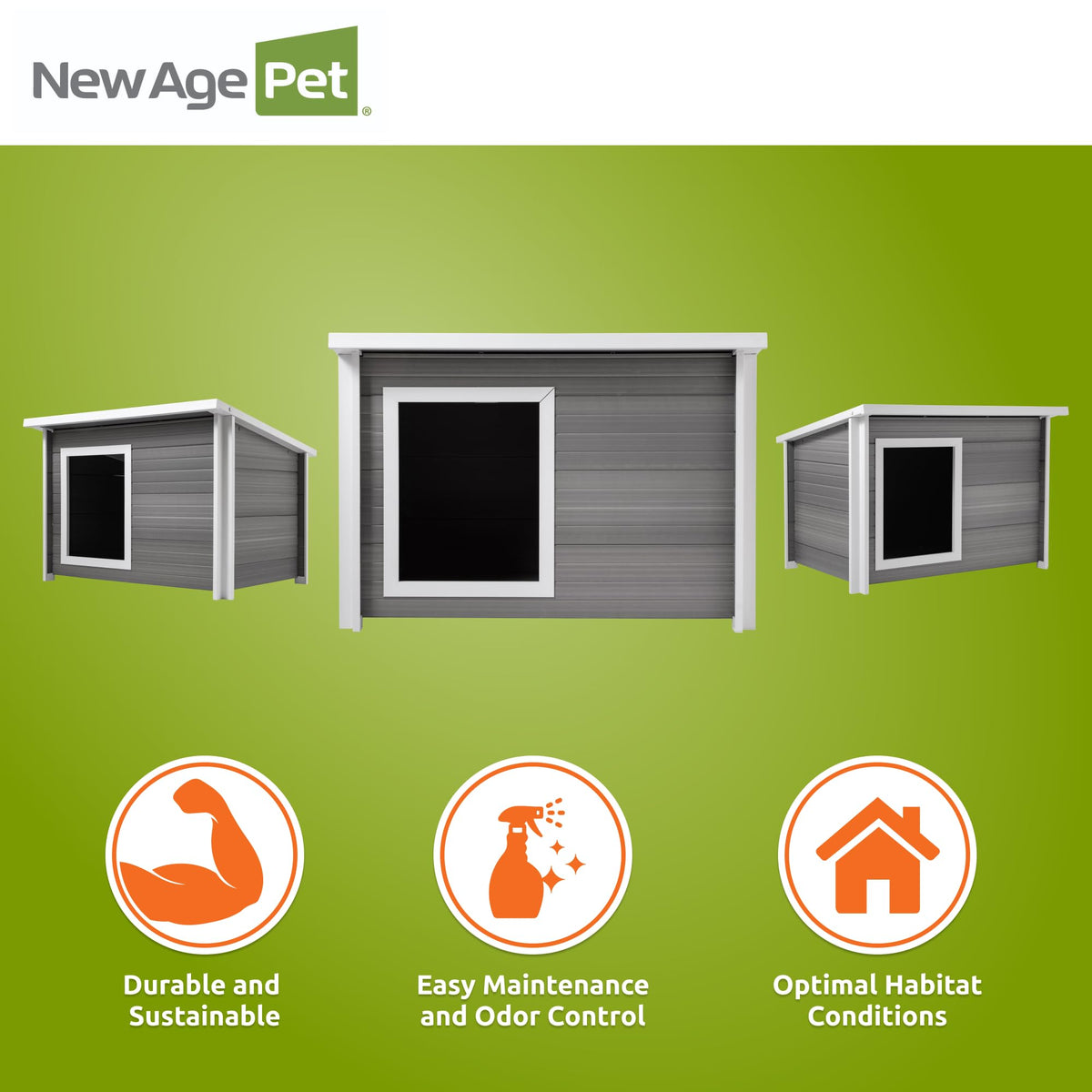 X-Large Grey Dog House R93548