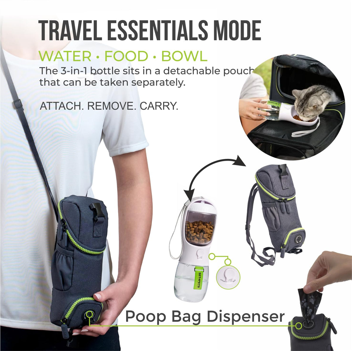 Expandable Cat Carrier Backpack I8968