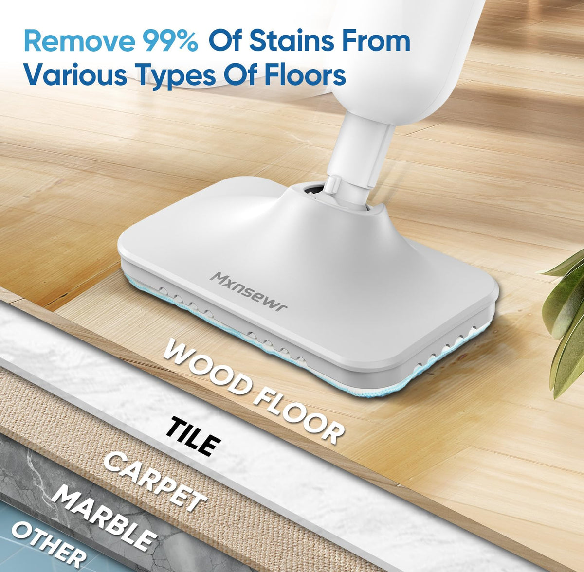 Multi-Functional Steam Mop with 2 Steam Level K75450