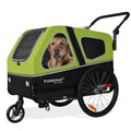 XL Pet Bike Trailer & Stroller with Suspension Wheels M405305