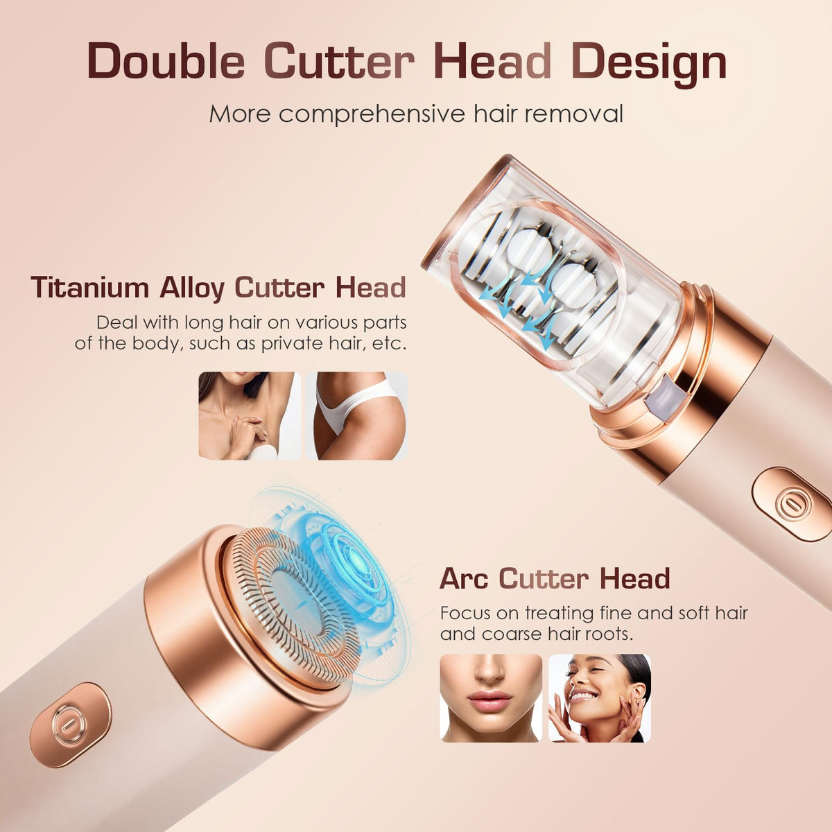 Women Face Epilator Facial Hair Removal X785057