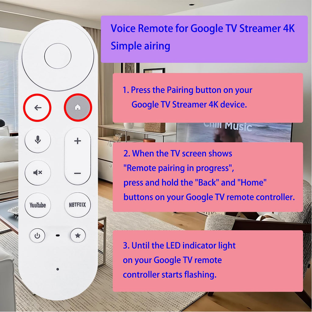 2 Pack Voice Search Remote Control R68802