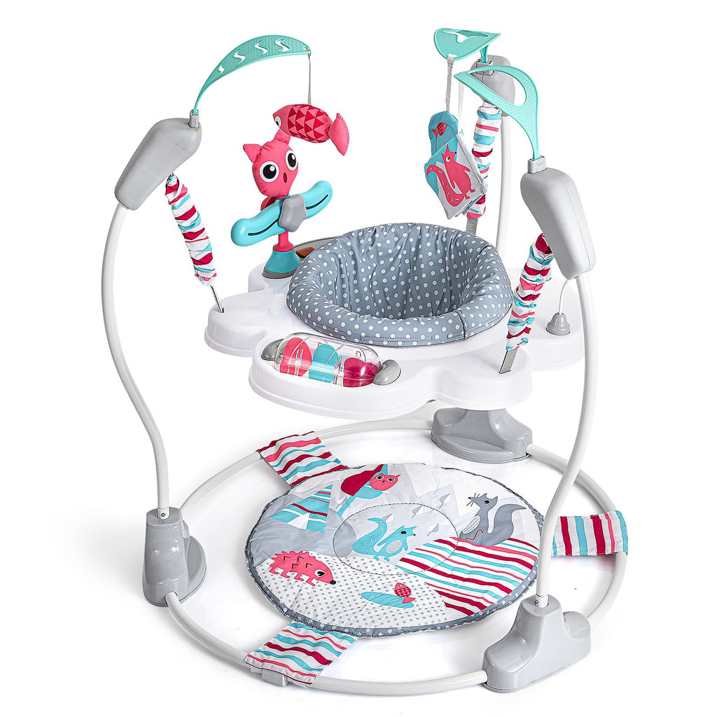 Baby Jumper Activity Center with Music & Lights, Pink N75975