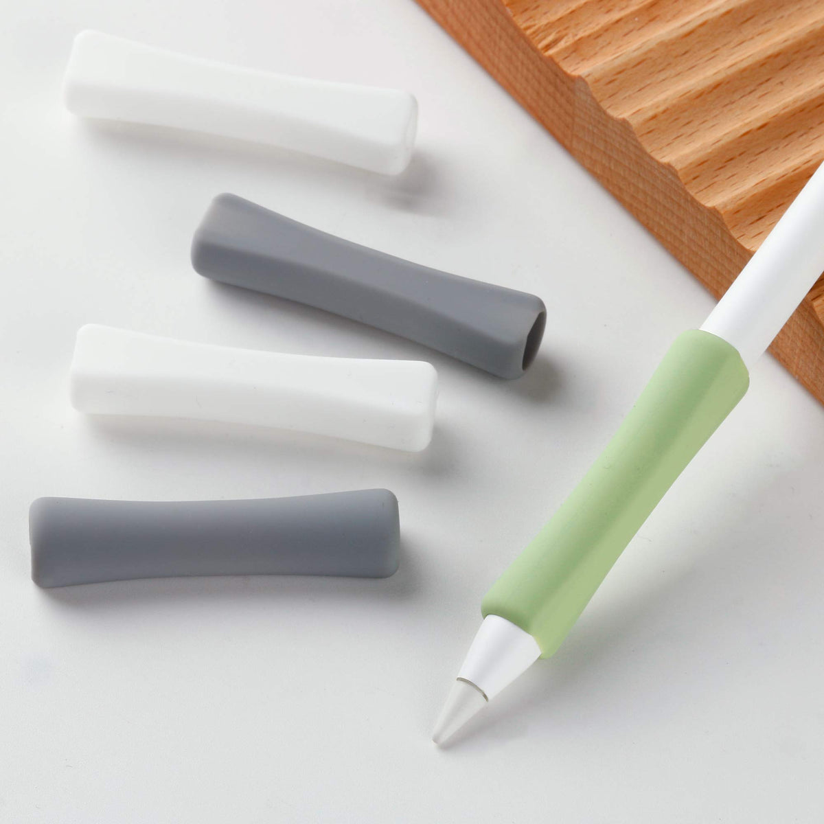 3 Pack Silicone Pencil Grips Case Cover Holder L437