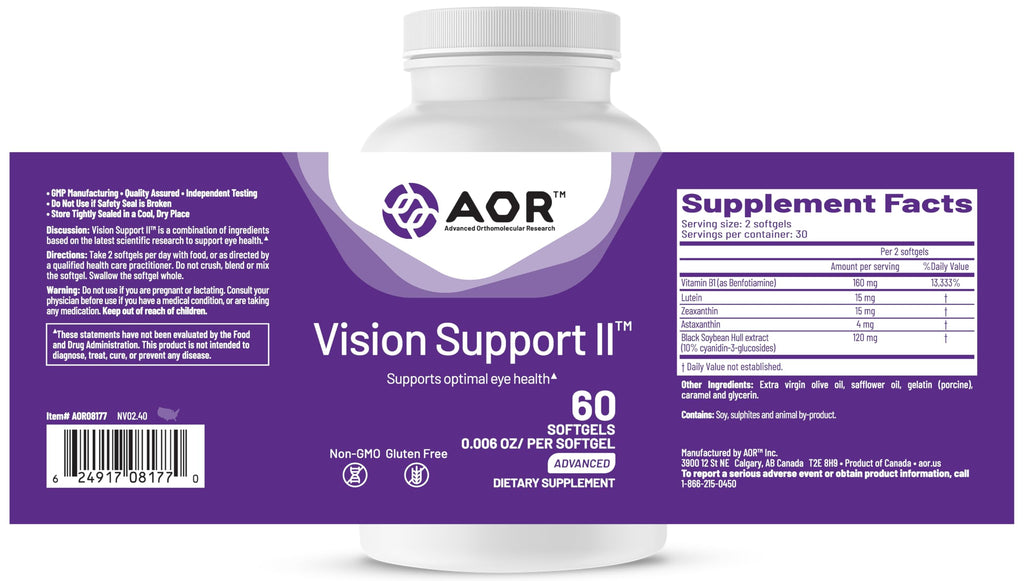 Lutein & Zeaxanthin 60 Softgels Q103