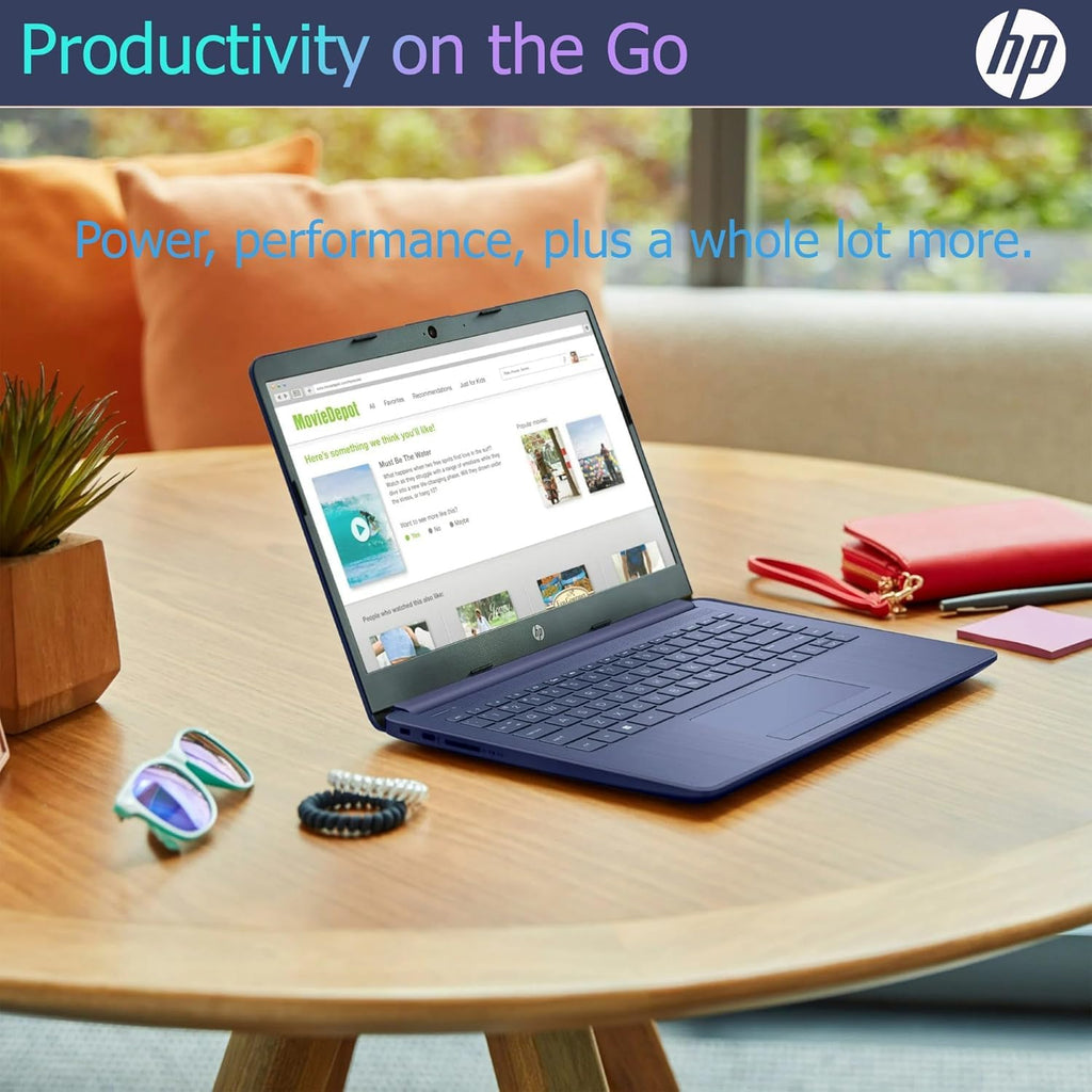 14" Ultral Light Thin Laptop, Quad-Core Intel Celeron, 16GB RAM, 564GB, Windows 11 S, Royal Blue I27503