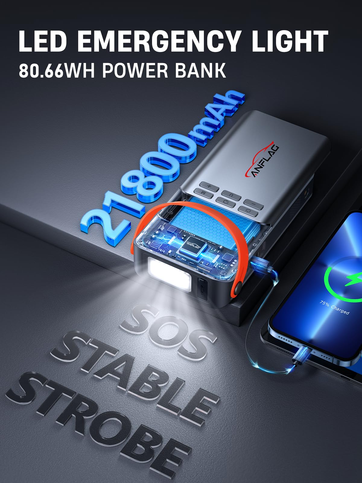 8-in-1 Car Jump Starter with Air Compressor V355009