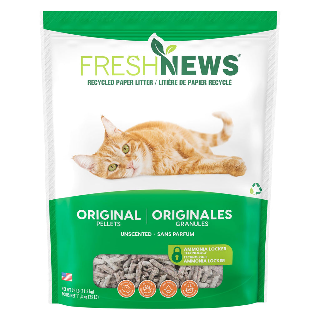 Non-Clumping Paper Cat Litter 25 Pound P89056
