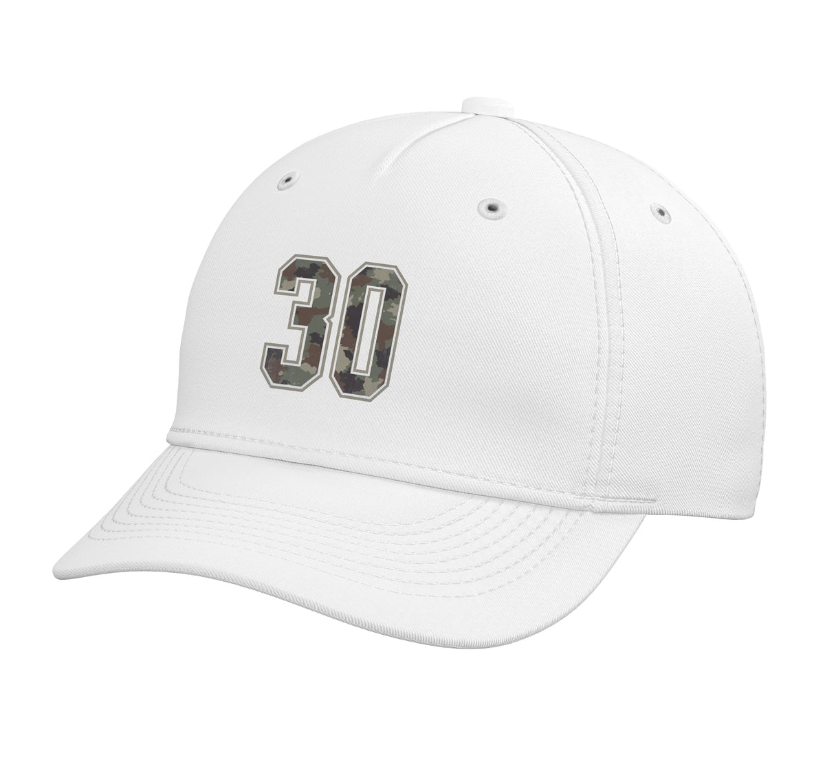 Camouflage Number 30 Adjustable Baseball Hat M405636