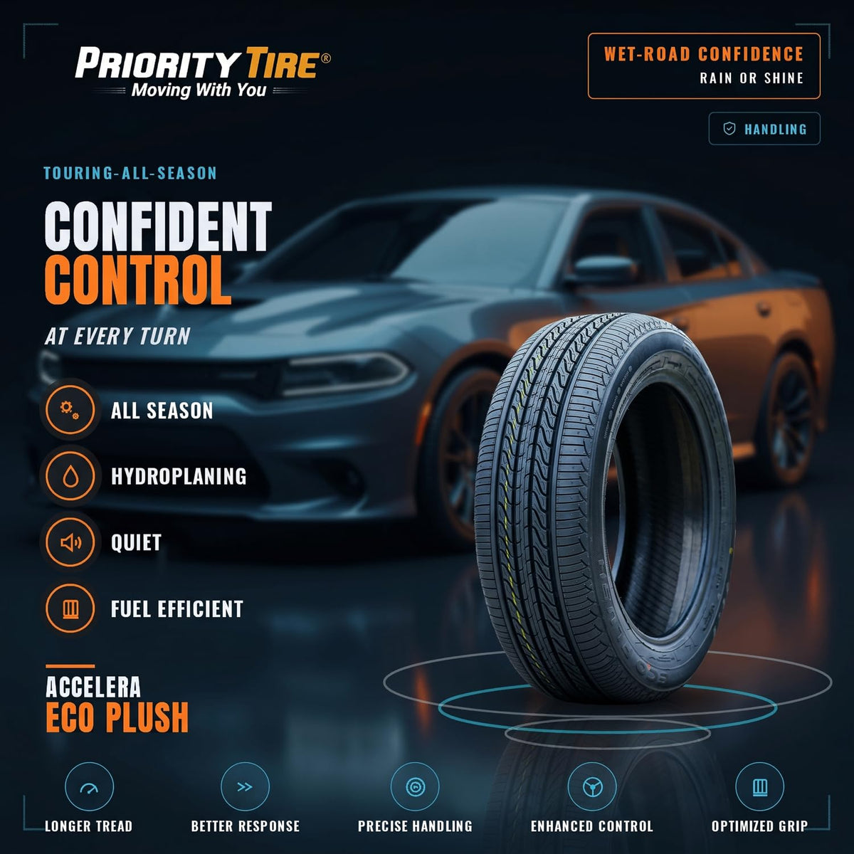 195/65R15 91H All-Season Touring Tire F928023