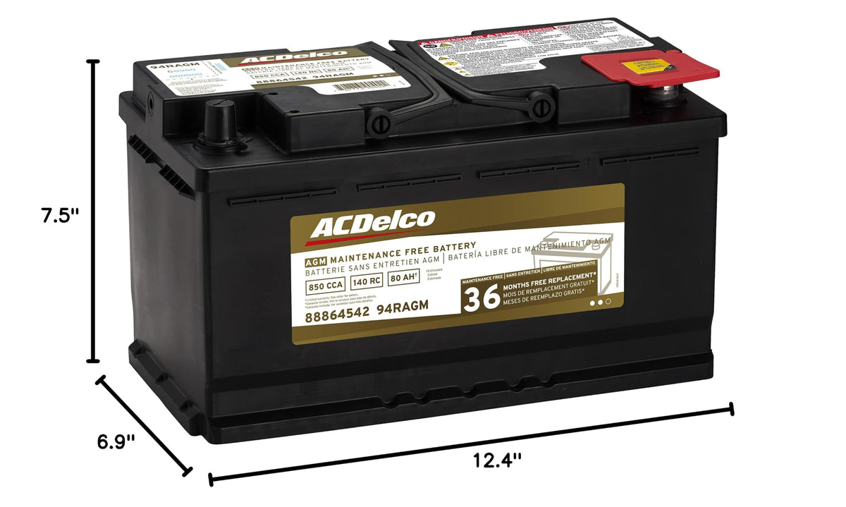 AGM BCI Group 94R Battery K5505