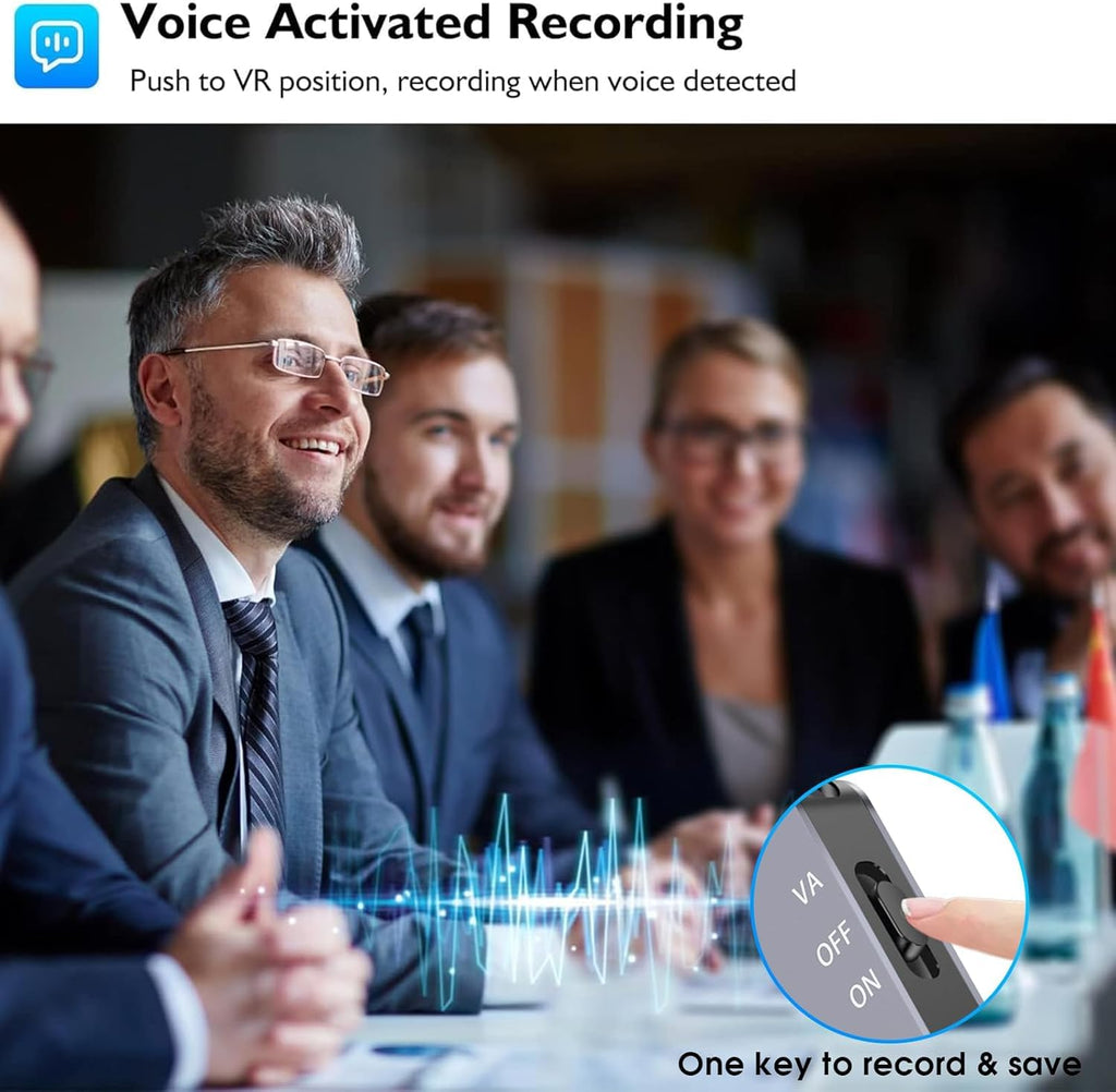 64GB Magnetic Voice Activated Recorder A160