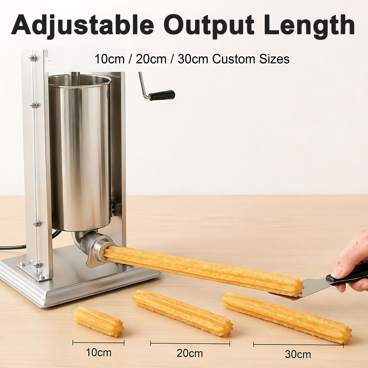 Sausage Stuffer and Churro Machine Combo L795