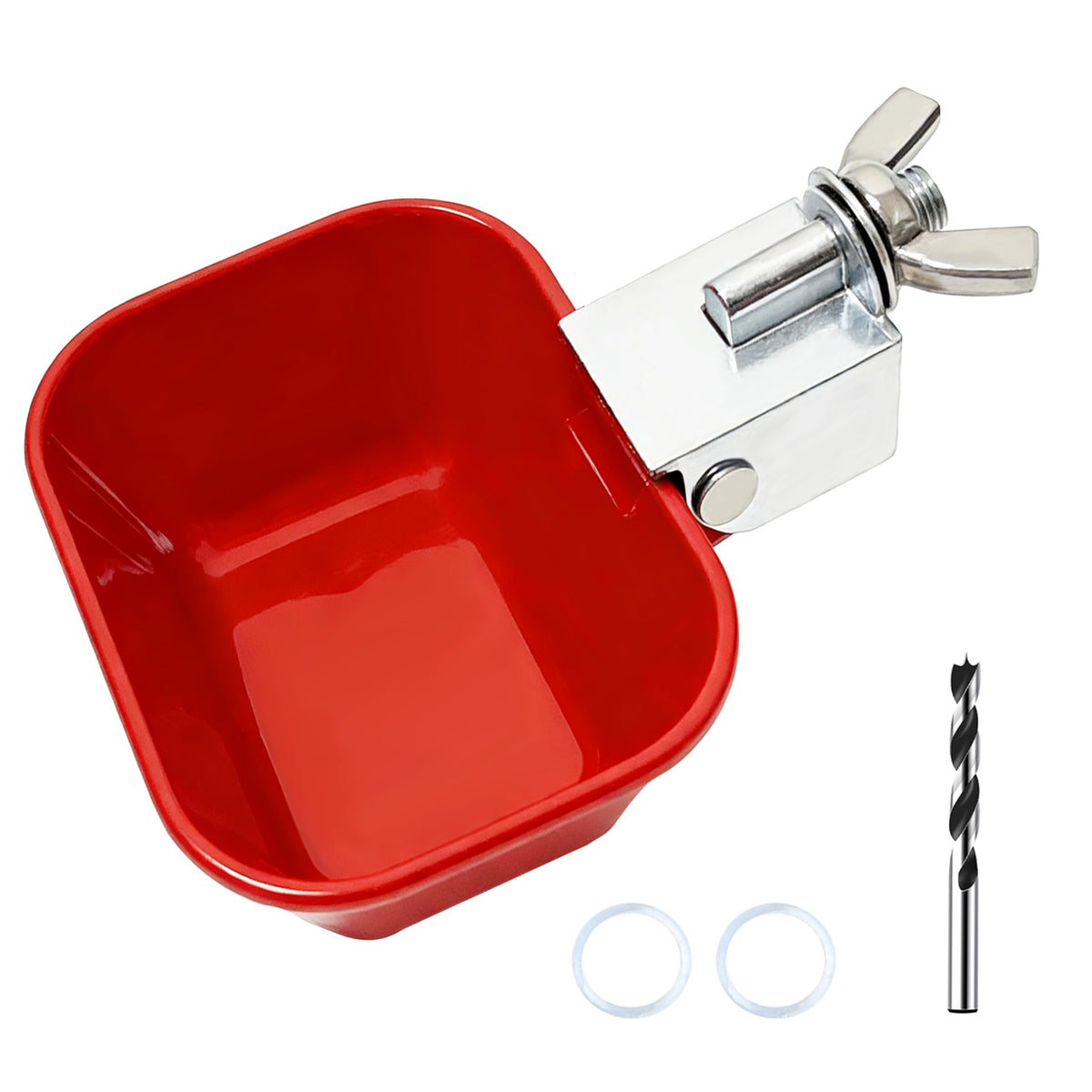 Aluminum Alloy Chicken Waterer Feeder E959